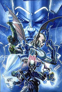 <i>Annihilation</i> (comics) 2006 crossover storyline published by Marvel Comics, highlighting several outer space-related characters in the Marvel Universe