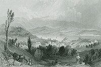 Engraved view of the city (date, artist unknown)