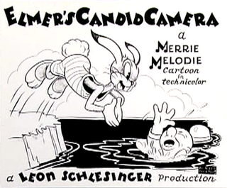 <i>Elmers Candid Camera</i> 1940 Bugs Bunny cartoon