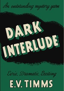 <i>Dark Interlude</i> Book by E.V. Timms