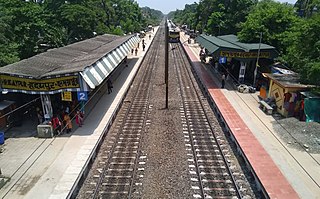 <span class="mw-page-title-main">Hridaypur railway station</span> Railway station in West Bengal, India