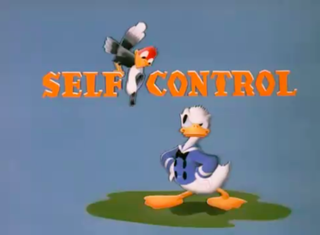 <i>Self Control</i> (film) 1938 Donald Duck cartoon