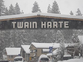 <span class="mw-page-title-main">Twain Harte, California</span> Census-designated place in California, United States