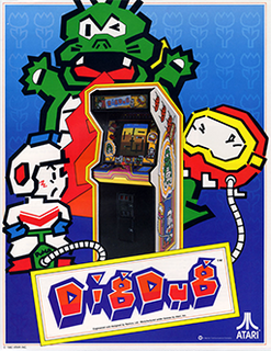 <i>Dig Dug</i> 1982 video game