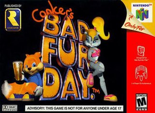 <i>Conkers Bad Fur Day</i> 2001 video game