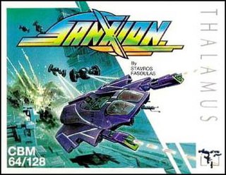 <i>Sanxion</i> 1986 video game