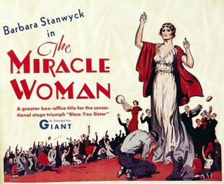 <i>The Miracle Woman</i> 1931 film