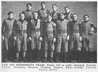 <span class="mw-page-title-main">1903 Minnesota Golden Gophers football team</span> American college football season