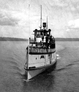 <i>Hyak</i> (steamboat 1909) Wooden-hulled steamship, operated on Puget Sound from 1909 to 1941