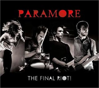 <i>The Final Riot!</i> 2008 live album by Paramore