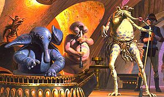 <span class="mw-page-title-main">Max Rebo Band</span> Fictional alien band