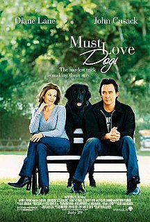 <i>Must Love Dogs</i> 2005 romantic comedy movie directed by Gary David Goldberg