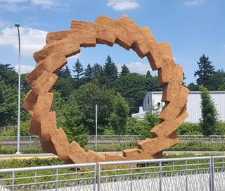 <i>Kerf</i> (sculpture) Sculpture in Portland, Oregon