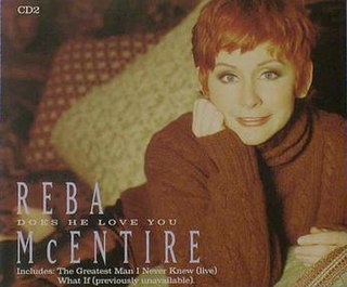 <span class="mw-page-title-main">Does He Love You</span> 1993 single by Reba McEntire and Linda Davis