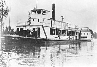 <i>Cowlitz</i> (sternwheeler) Shallow-draft sternwheeler built for service on the Cowlitz River