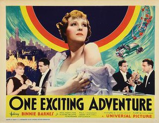 <i>One Exciting Adventure</i> 1934 film