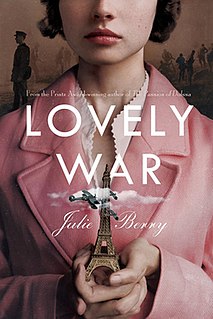 <i>Lovely War</i> 2019 novel by Julie Berry