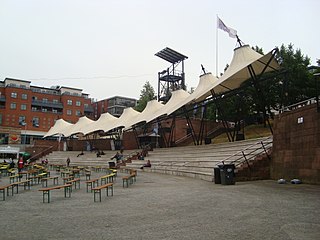 <span class="mw-page-title-main">Castlefield Bowl</span> Outdoor arena in Manchester, England