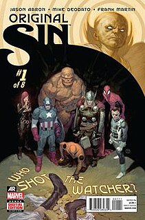 <span class="mw-page-title-main">Original Sin (comics)</span> 2014 Marvel comic book series