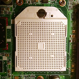 <span class="mw-page-title-main">Socket S1</span> CPU socket for laptop AMD CPUs