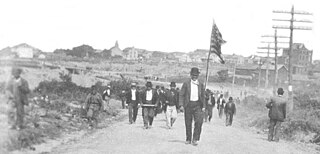 <span class="mw-page-title-main">Lattimer massacre</span> 1897 killing of striking miners by police in Pennsylvania