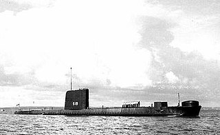 HMS <i>Opossum</i> (S19) Submarine of the Royal Navy