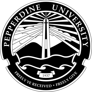 <span class="mw-page-title-main">Pepperdine University</span> Christian university in Los Angeles County, California