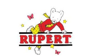 <i>Rupert Bear</i> English childrens comic strip