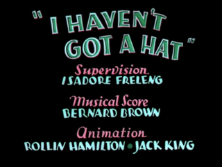 <i>I Havent Got a Hat</i> 1935 film