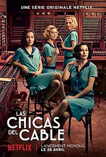 <i>Cable Girls</i> Spanish TV series