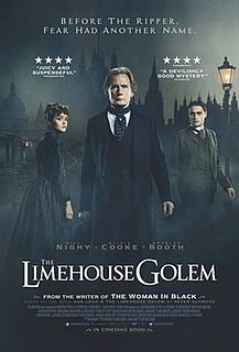 <i>The Limehouse Golem</i> 2016 British film by Juan Carlos Medina