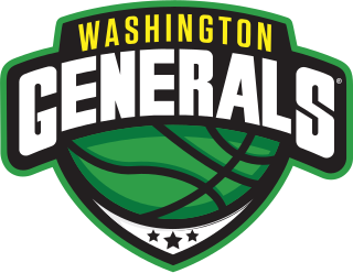 Washington Generals Exhibition basketball team known for losing