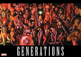 <i>Generations</i> (Marvel Comics) 2017 anthology comic book series