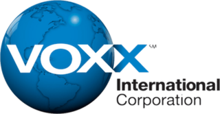 <span class="mw-page-title-main">Voxx International</span> American electronics company