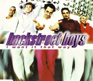 <span class="mw-page-title-main">I Want It That Way</span> 1999 single by Backstreet Boys