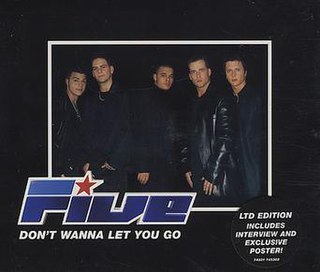 <span class="mw-page-title-main">Don't Wanna Let You Go</span> 2000 single by Five