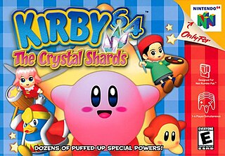 <i>Kirby 64: The Crystal Shards</i> 2000 platform video game by Nintendo