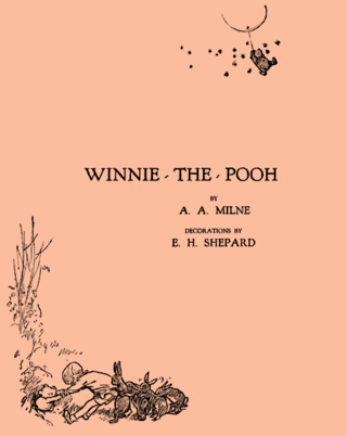 <i>Winnie-the-Pooh</i> (book) 1926 book by A. A. Milne