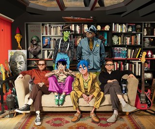 <span class="mw-page-title-main">Gorillaz</span> British virtual band