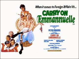 <i>Carry On Emmannuelle</i> 1978 British comedy film by Gerald Thomas