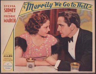 <i>Merrily We Go to Hell</i> 1932 film