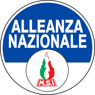 <span class="mw-page-title-main">National Alliance (Italy)</span> Conservative political party in Italy