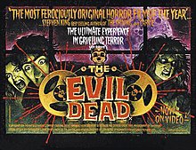 Humphreys's poster for The Evil Dead, which he designed when 20 years old, was commissioned for the British release of the film. Graham's designs have been credited as being partly responsible for the film's success. Evil dead poster.jpg