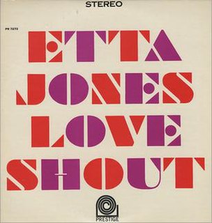 <i>Love Shout</i> album by Etta Jones