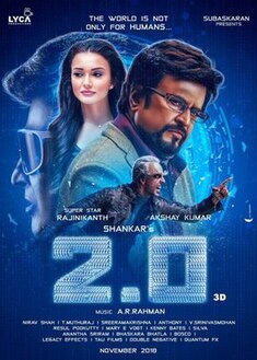 <i>2.0</i> (film) 2018 Indian science fiction action film by Shankar