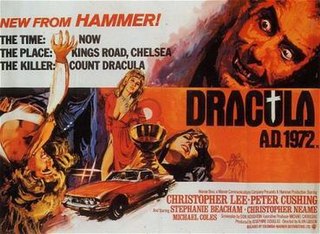 <i>Dracula A.D. 1972</i> 1972 British film