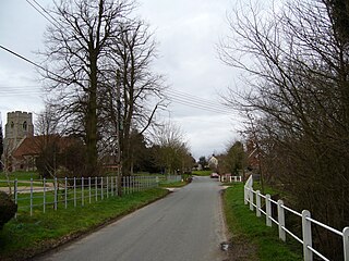 <span class="mw-page-title-main">Poslingford</span> Human settlement in England