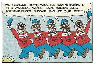 <span class="mw-page-title-main">Beagle Boys</span> Disney comics characters