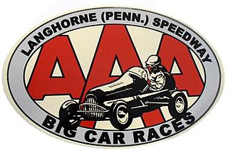 <span class="mw-page-title-main">Langhorne Speedway</span> American auto racing venue