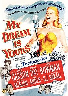 <i>My Dream Is Yours</i> 1949 film by Friz Freleng, Michael Curtiz